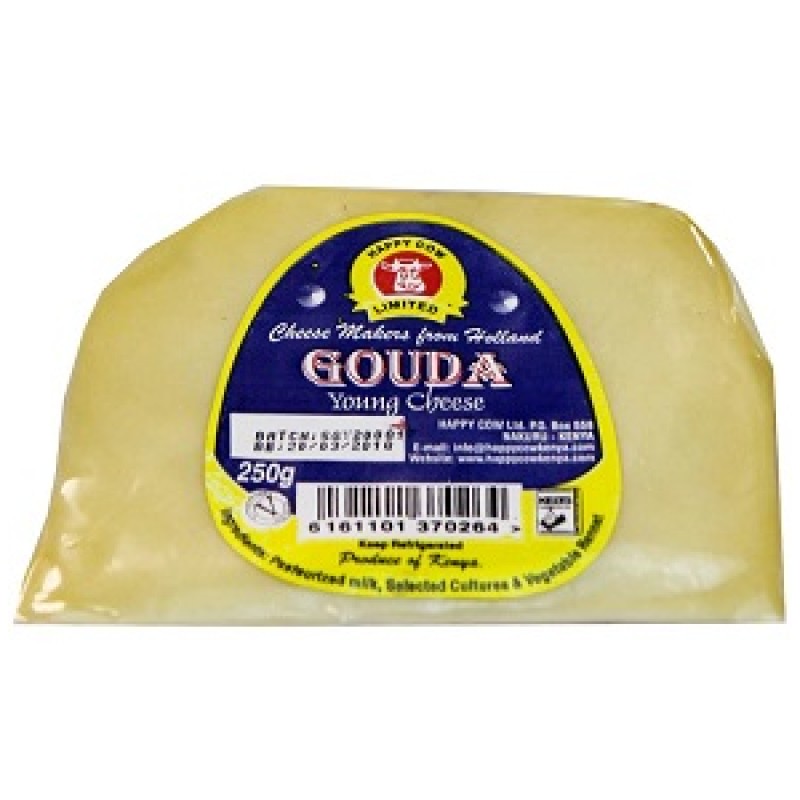 HAPPY COW YOUNG GOUDA CHEESE 250 GMS