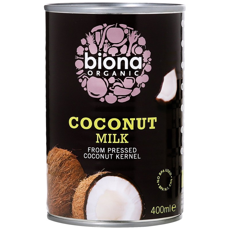 BIONA ORGANIC COCONUT MILK 17% 400ML