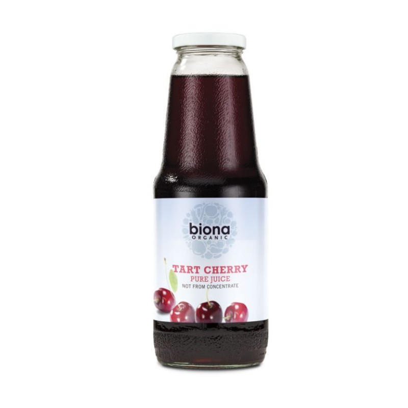 BIONA ORGANIC TART CHERRY PURE JUICE 1LTR