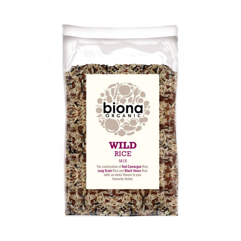 BIONA ORGANIC WILD RICE MIX 500G