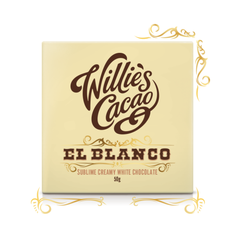 Willies Cacao El Blanco White Chocolate 50g