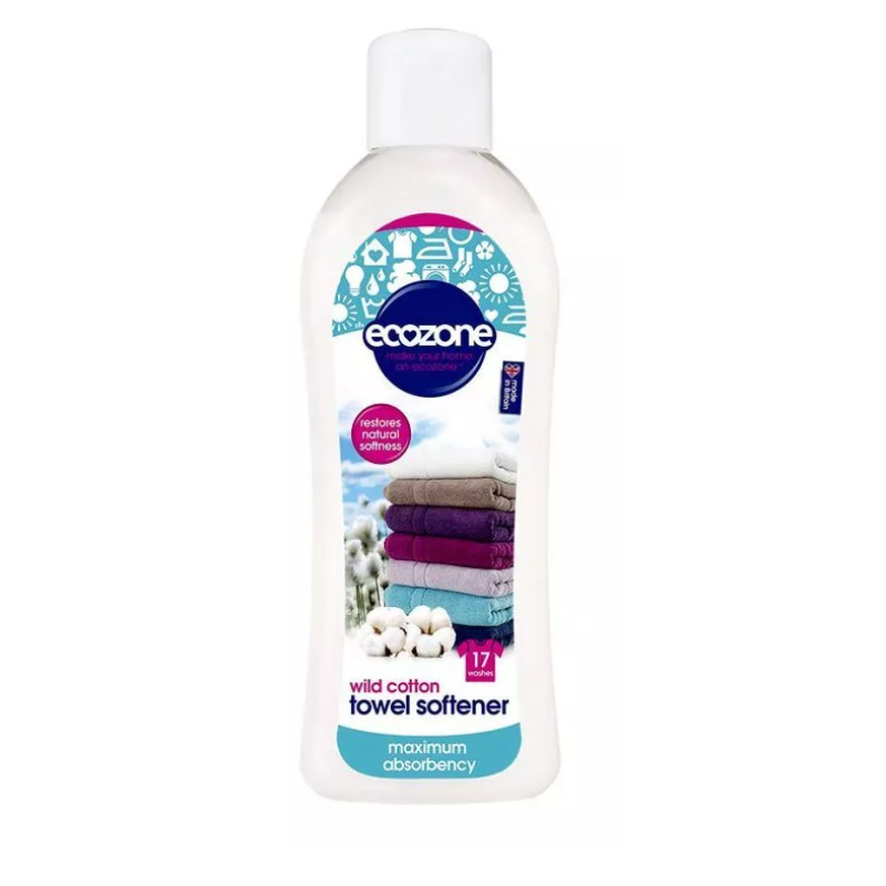 ECOZONE WILD COTTON TOWEL SOFTENER 17WASHES 1L