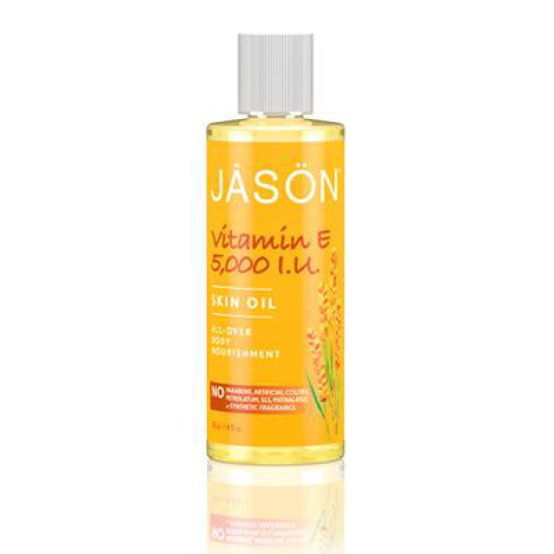 JASON ORGANIC PURE VITAMIN E OIL 5000IU 40Z 125ML