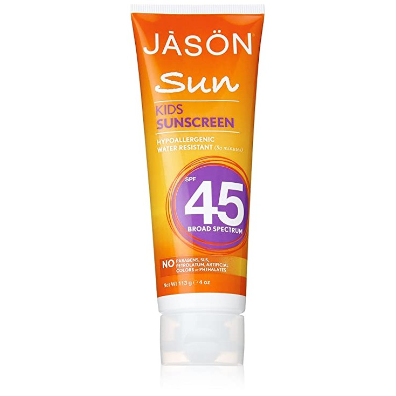 JASON ORGANIC SPF 45 KIDS SUNSCREEN 4OZ 125G