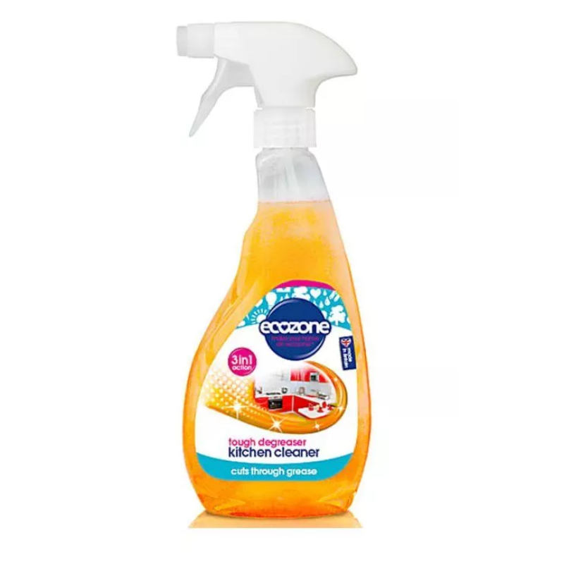 ECOZONE 3 IN 1 TOUGH DEGREASER KITCHEN CLEANER SPRAY 500ML