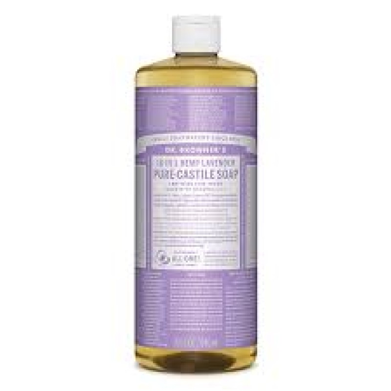 DR BRONNER'S 18 IN 1 HEMP LAVENDER PURE CASTILE LIQUID SOAP 946ML