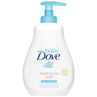 DOVE BABY HEAD TO TOE WASH SENSITIVE MOISTURE 400ML