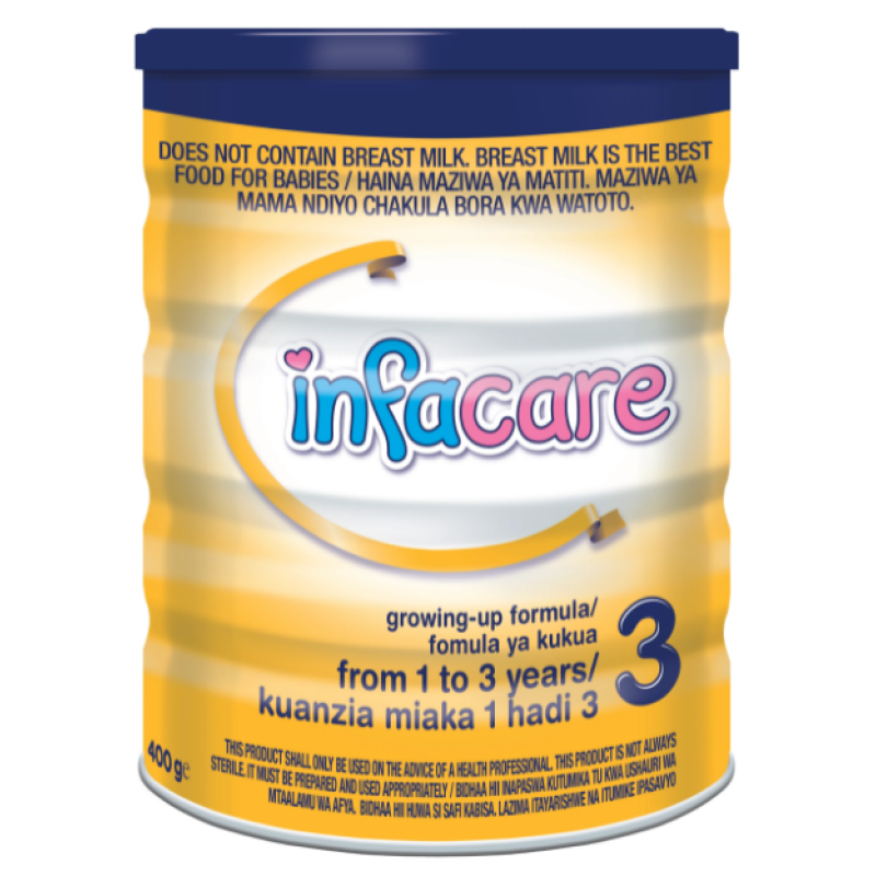 INFACARE GROWING UP MILK FORMULA 3  FROM 1 TO 3 YEARS 400G