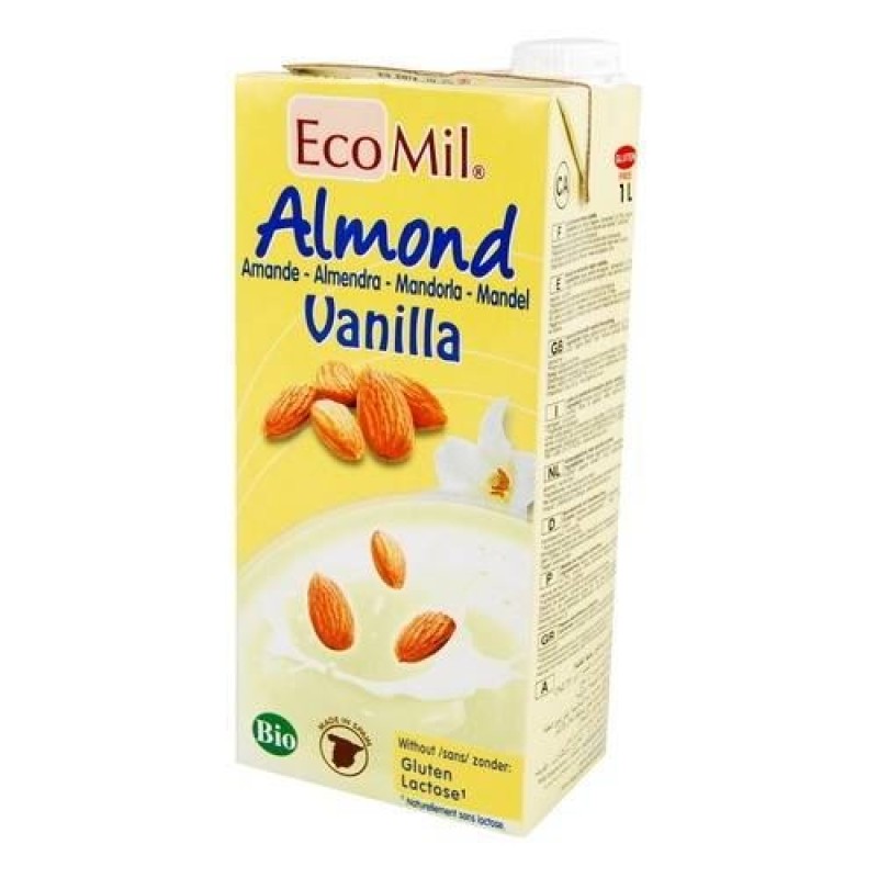 ECOMIL ALMOND VANILLA DRINK 1LTR