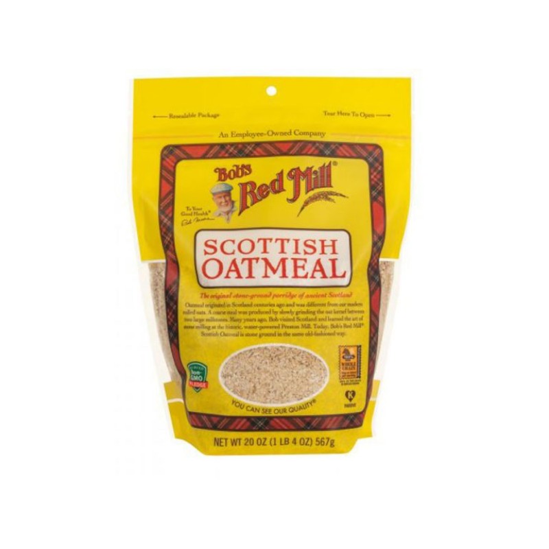 BOB'S REDMILL SCOTTISH OATMEAL GROUND 567GM