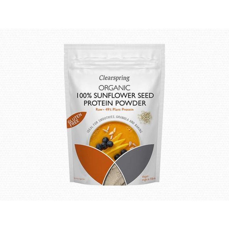 CLEARSPRING ORGANIC SUNFLOWER SEED PROTEIN POWDER 350G