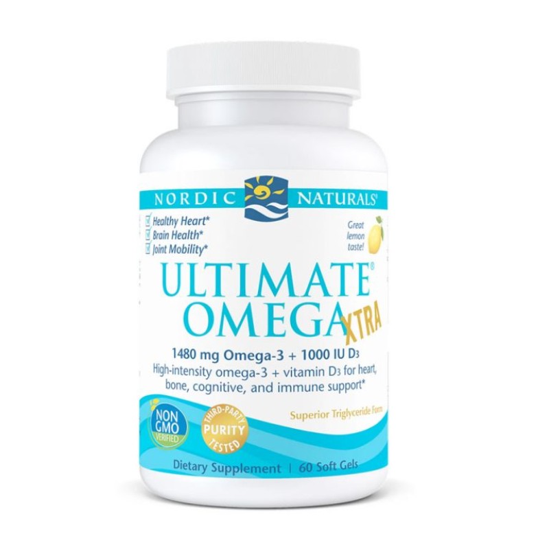 NORDIC NATURALS ULTIMATE OMEGA EXTRA 60'S