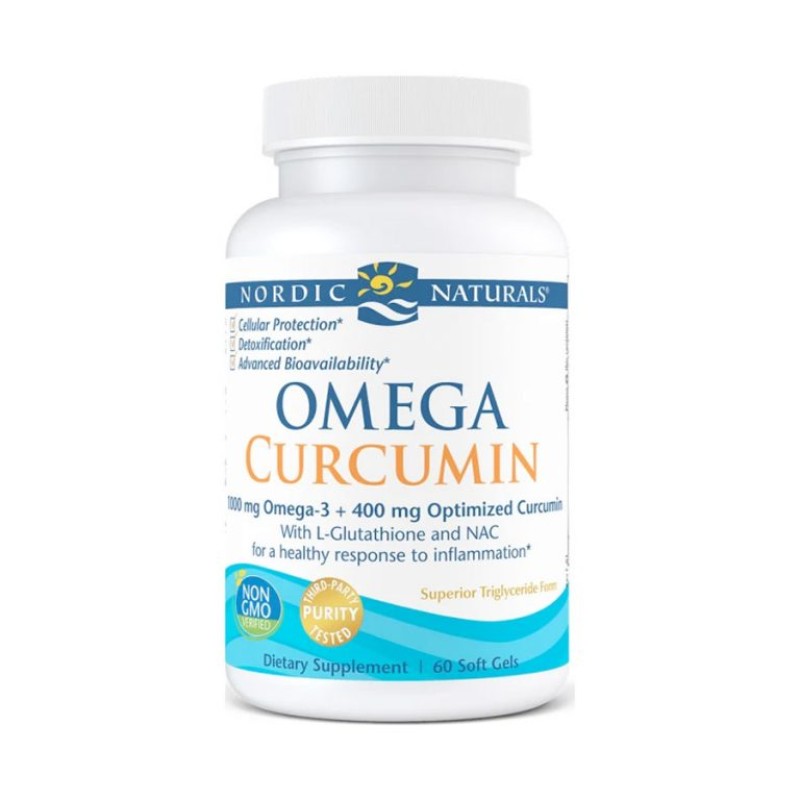 NORDIC NATURALS OMEGA CURCUMIN 60'S