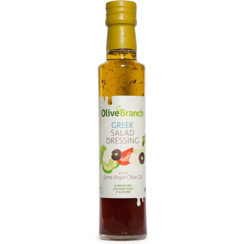 OLIVEBRANCH GREEK SALAD DRESSING 250ML (8.5 OZ)