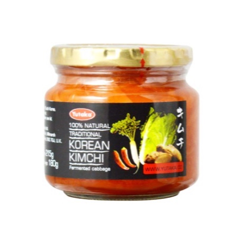YUTAKA 100% NATURAL TRADITIONAL KOREAN KIMCHI 215G YUTAKA 100% NATURAL TRADITIONAL KOREAN KIMCHI 215G