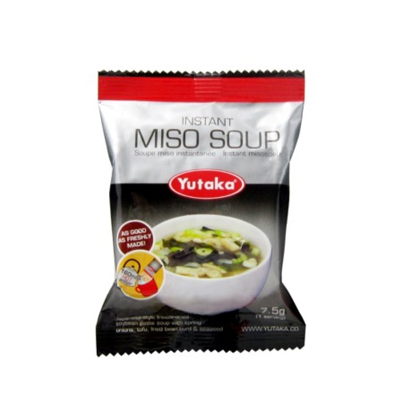 YUTAKA INSTANT MISO SOUP-BONITO 7.5G