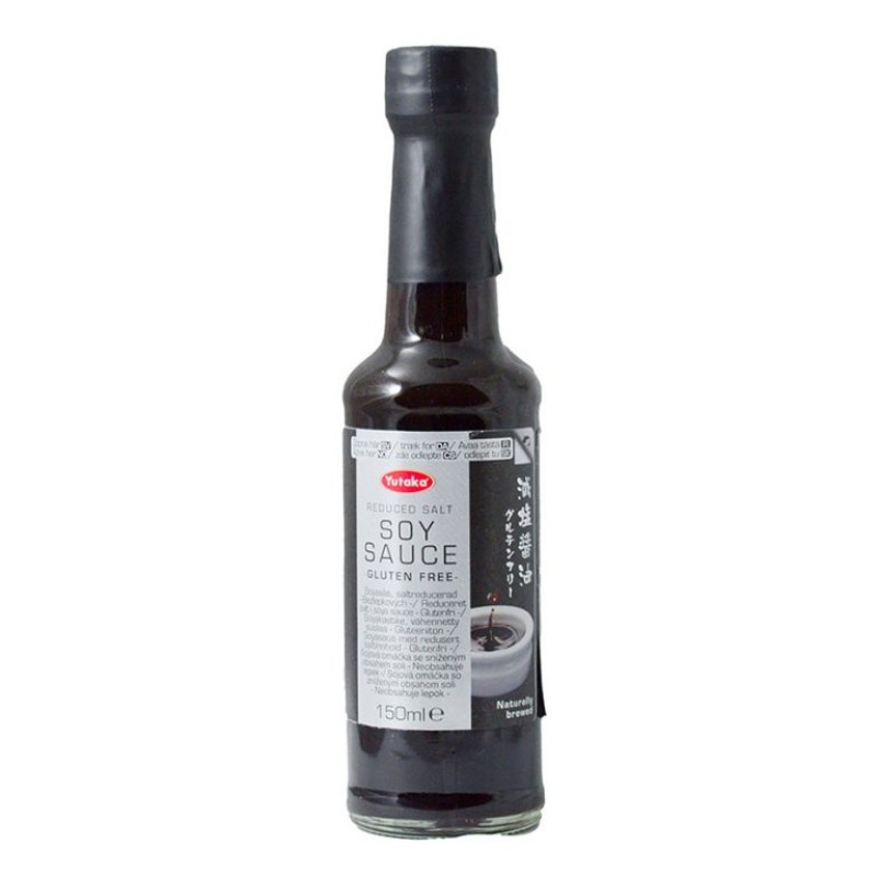 YUTAKA REDUCED SALT SOY SAUCE 150ML