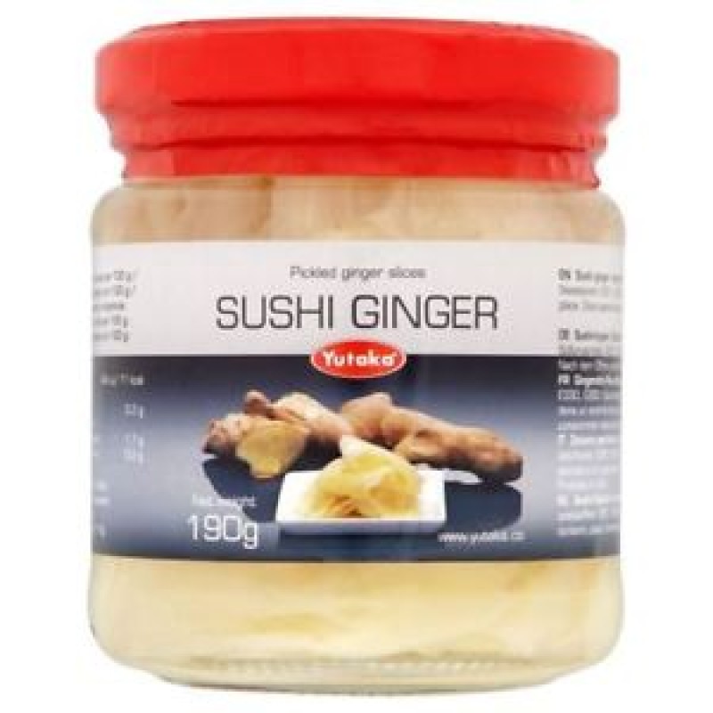 YUTAKA SUSHI GINGER 190G