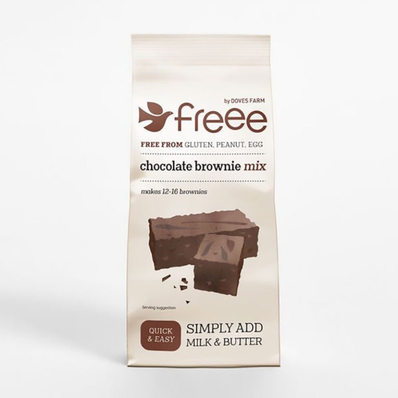 DOVES GLUTEN-FREE CHOCOLATE BROWNIE MIX 350G