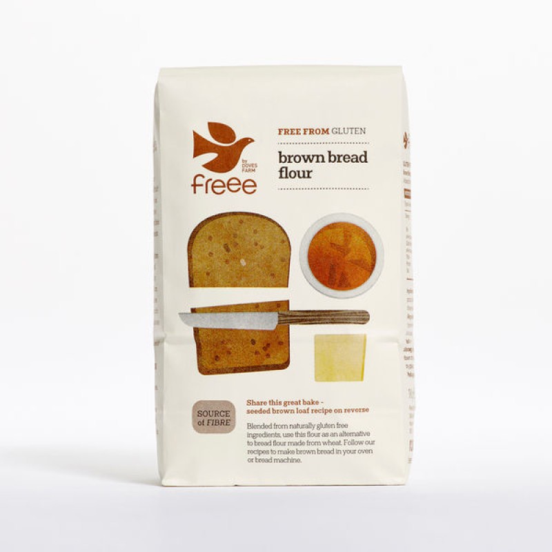 Doves Gluten free Brown Bread Flour Blend 1kg