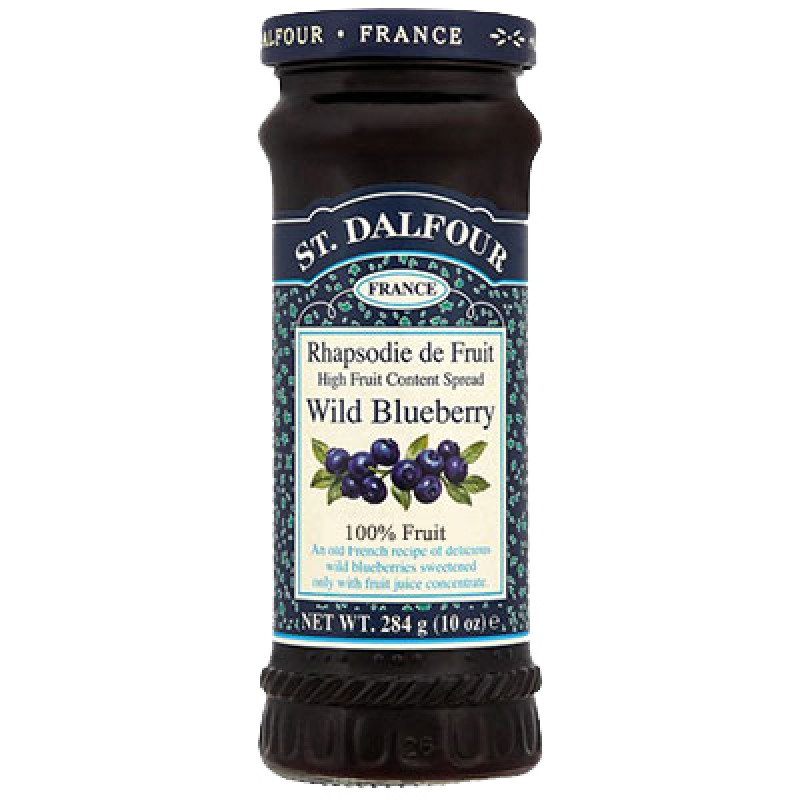 ST DALFOUR WILD BLUE BERRY JAM 284G