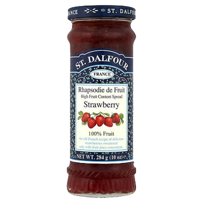 ST DALFOUR STRAWBERRY JAM 284G