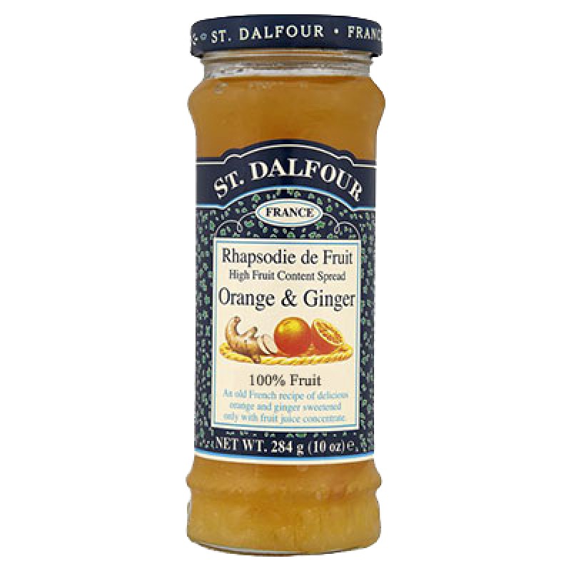 ST DALFOUR ORANGE & GINGER JAM 284G