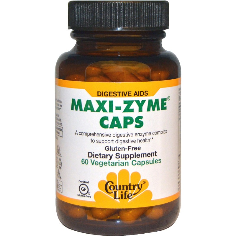 COUNTRY LIFE MAXI-ZYME 60CAPS