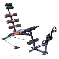 22 IN 1 SIX PACK AB CARE EXERCISER WITH INBUILT PEDAL CYCLE