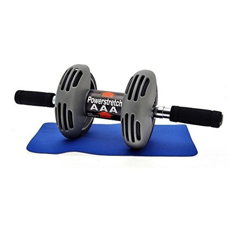 POWERSTRETCH AB WHEEL ROLLER EXERCISE FITNESS POWERSTRETCH AB WHEEL ROLLER EXERCISE FITNESS