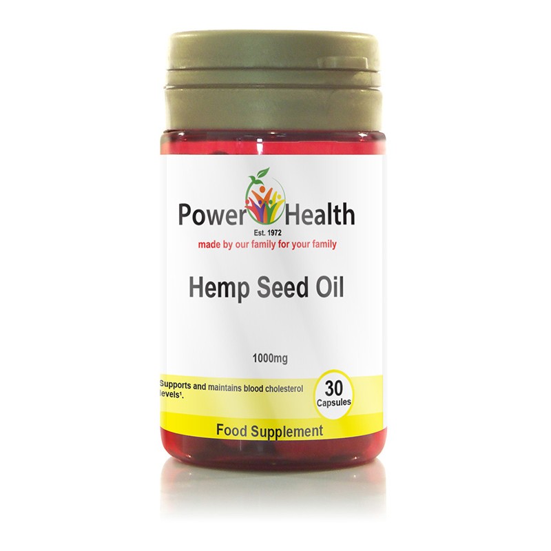 POWER HEALTH HEMP SEED OIL 1000MG 30’S