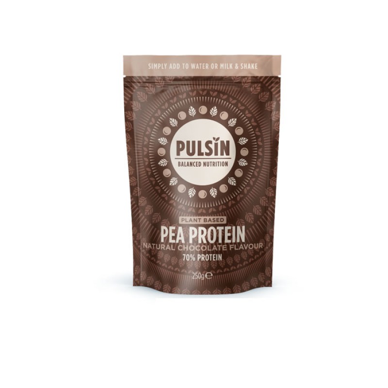 PULSIN POWDER PEA PROTEIN CHOCOLATE FLAVOUR 250G