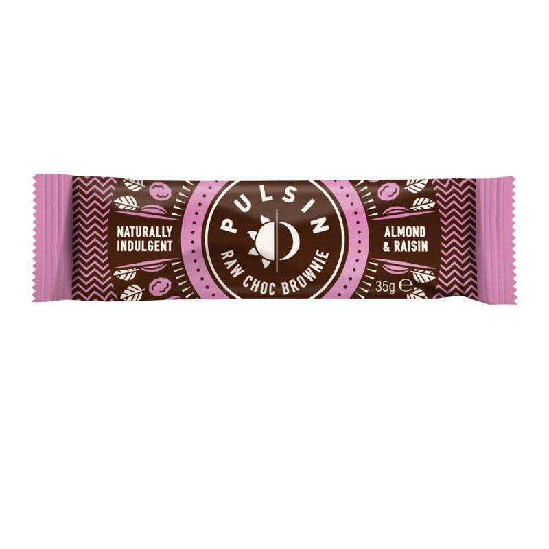 PULSIN SRP ALMOND & RAISIN BAR 35G PULSIN SRP ALMOND & RAISIN BAR 35G