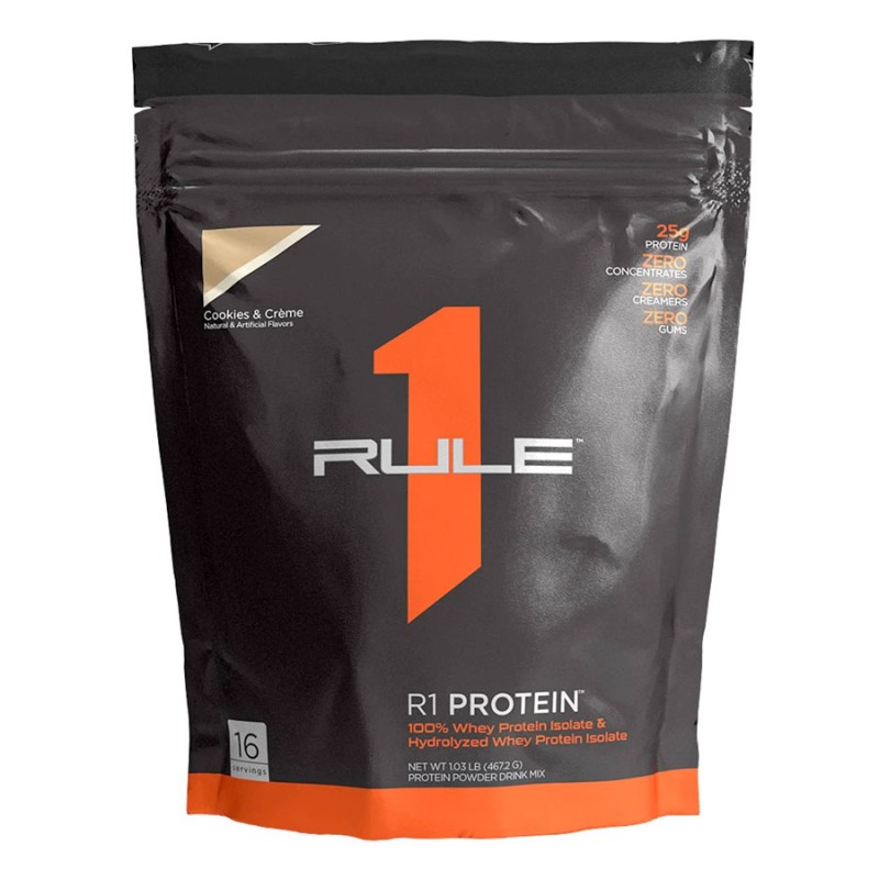 RULE 1 PROTEIN COOKIES & CREAM (16SERNINGS) 467G