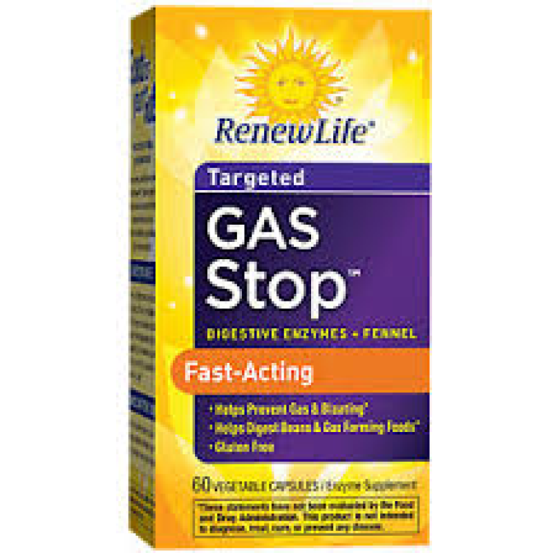 RENEW LIFE GAS STOP 60 CAPS