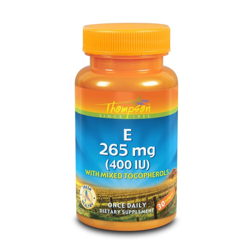 THOMPSON VITAMIN E 265MG (400 IU) 30'S