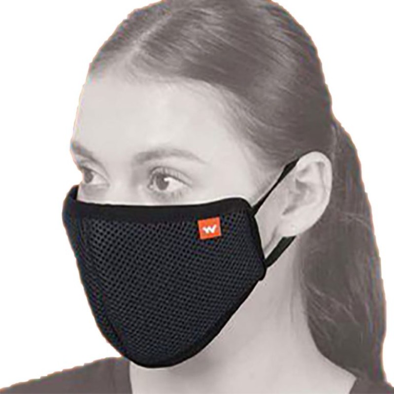 WILDCRAFT REUSABLE 6 LAYER FACE MASK BLACK