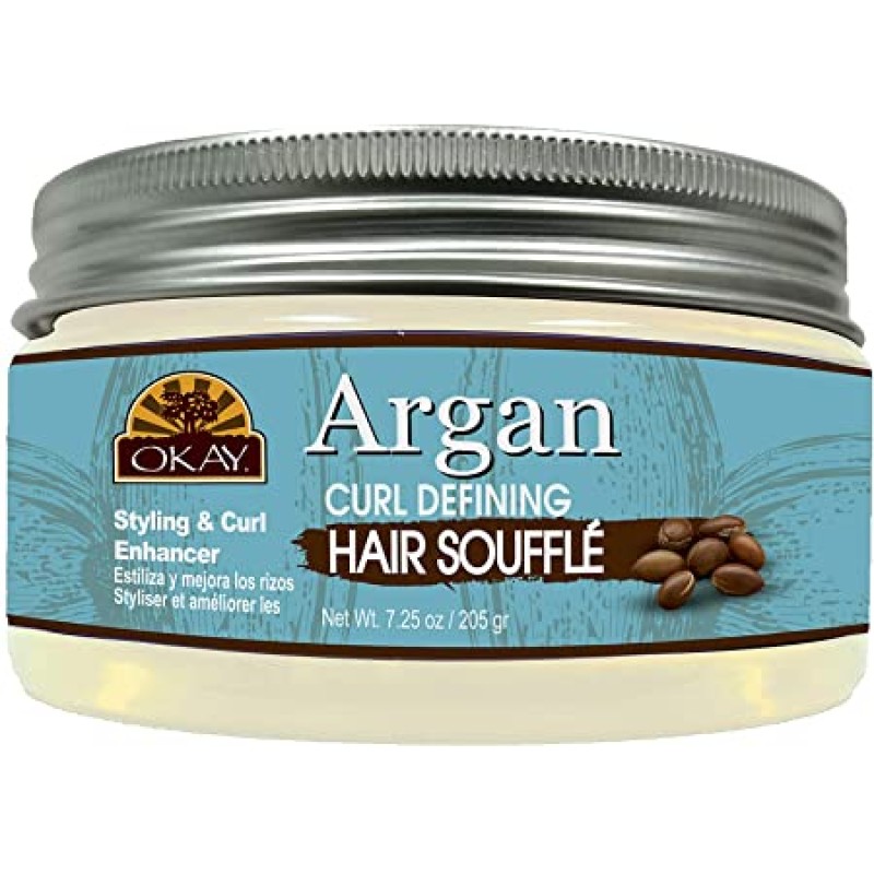 OKAY ARGAN CURL DEFINING HAIR SOUFFLE 205G