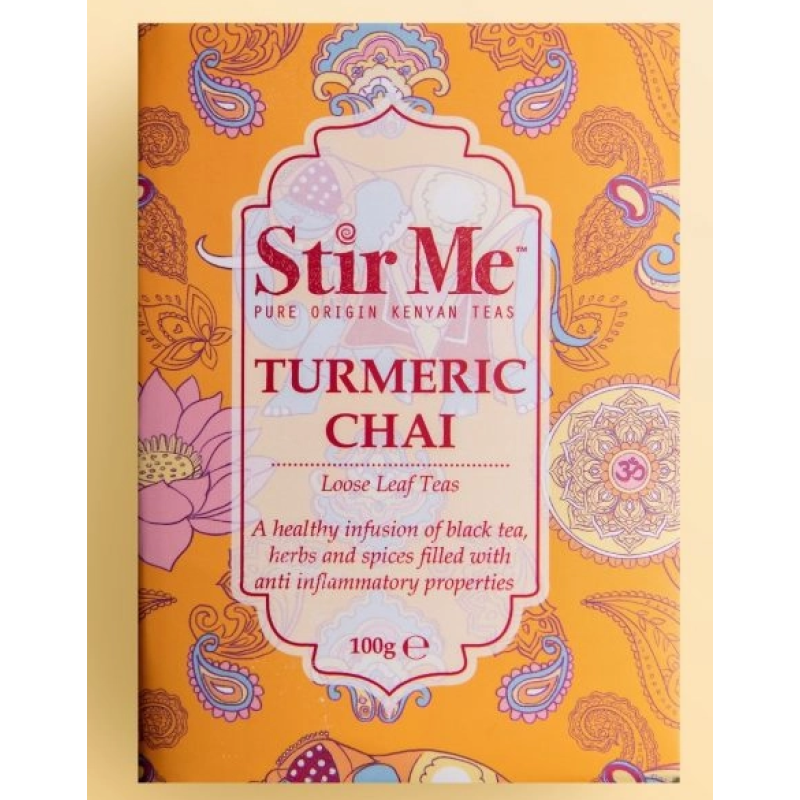 STIR ME TURMERIC CHAI LOOSE LEAF TEA 100G