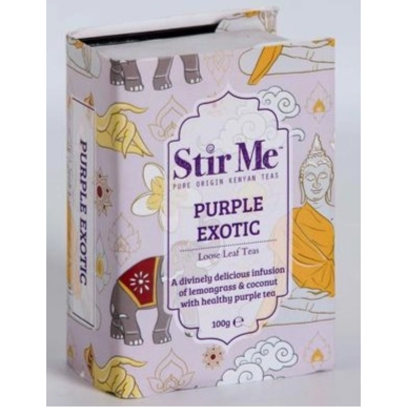 STIR ME PURPLE EXOTIC LOOSE LEAF TEA 100G