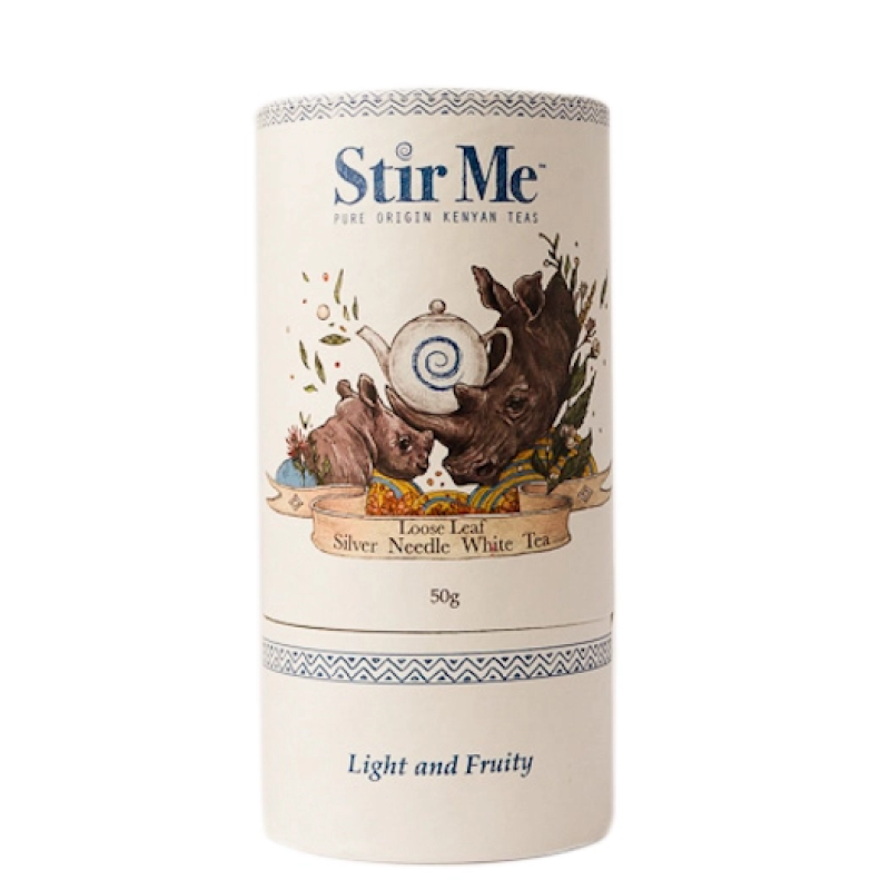 STIR ME LOOSE LEAF SILVER NEEDLE WHITE TEA 50G