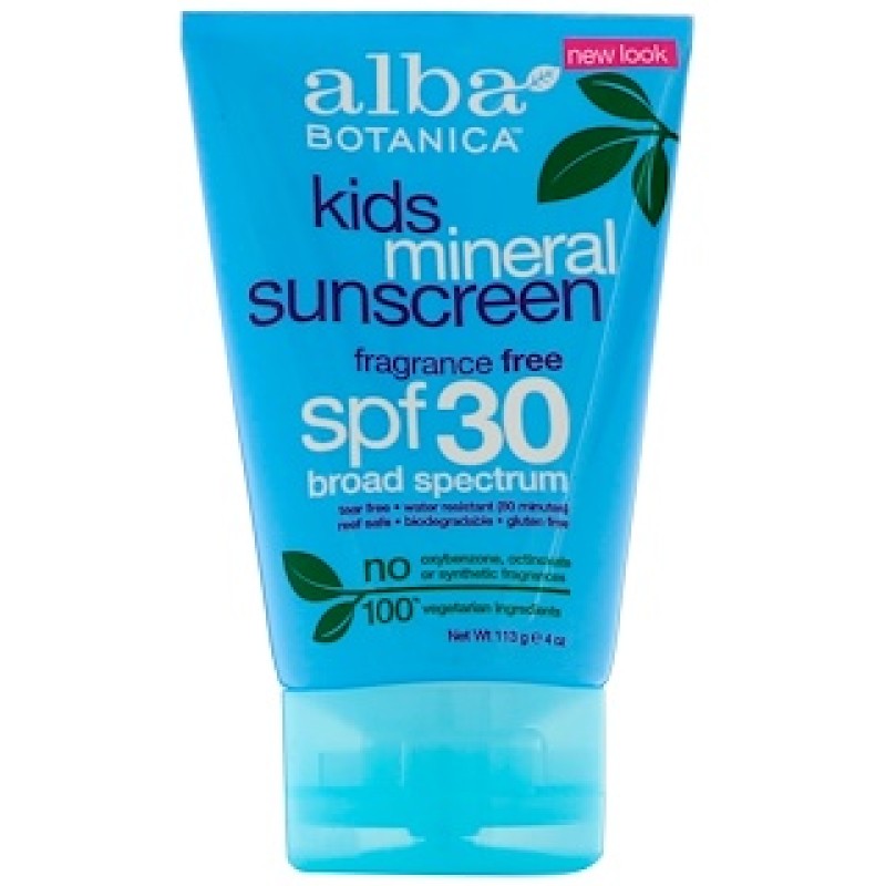 ALBA BOTANICA KIDS MINERAL SUNSCREEN SPF 30 113G