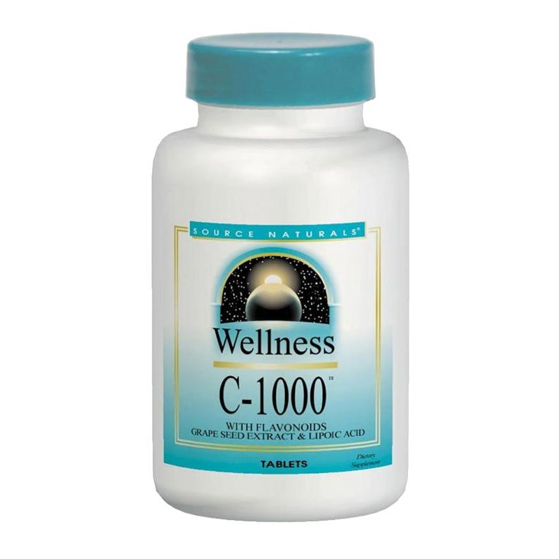 SOURCE NATURALS WELLNESS C-1000 50'S