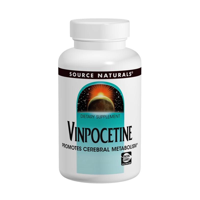 SOURCE NATURALS VINPOCETINE 10MG 60'S