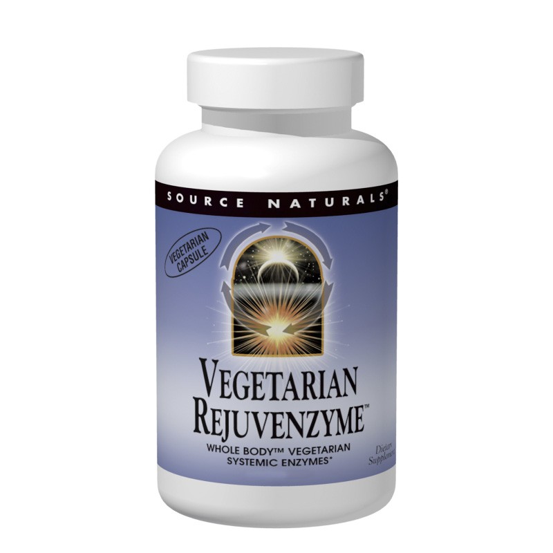 SOURCE NATURALS VEGETARIAN REJUVENZYME 60'S