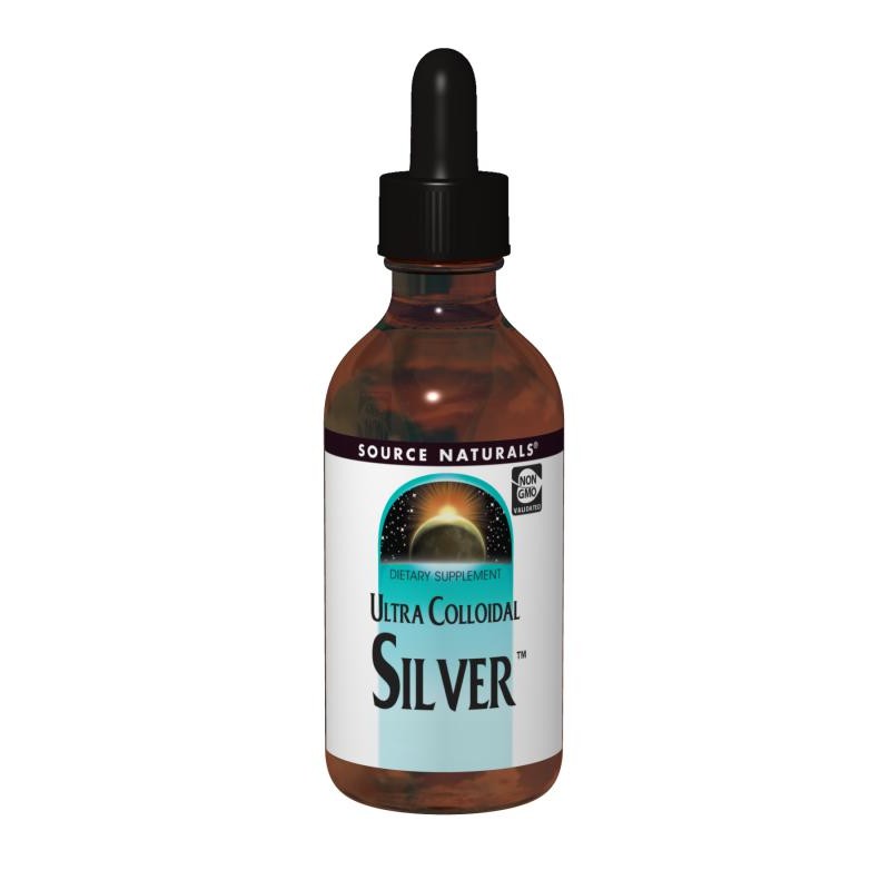 SOURCE NATURALS ULTRA COLLOIDAL SILVER 2OZ (59.14ML)