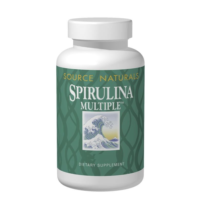 SOURCE NATURALS SPIRULINA MULTIPLE 100'S