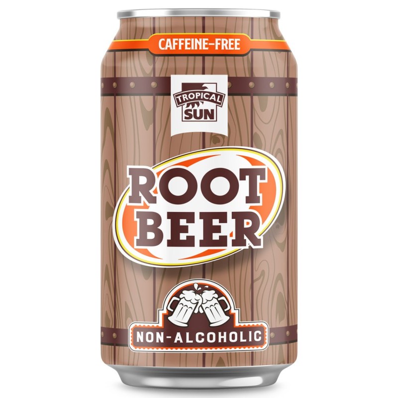 TROPICAL SUN ROOT BEER CAN 330ML