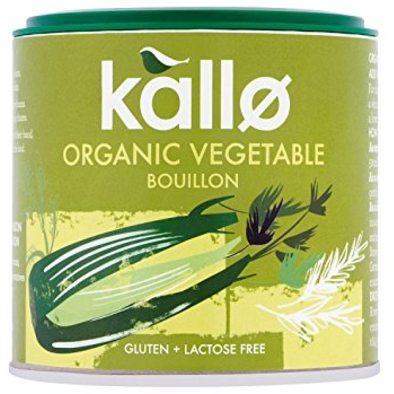 KALLO ORGANIC VEGETABLE BOUILLON 100G