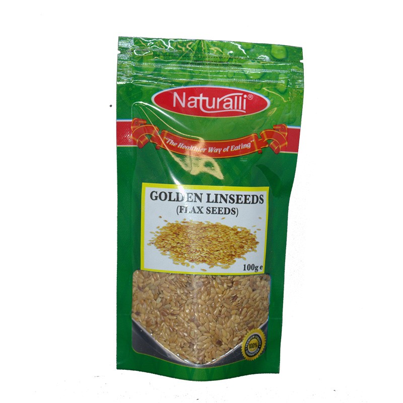 NATURALLI LINSEEDS GOLDEN 100GM